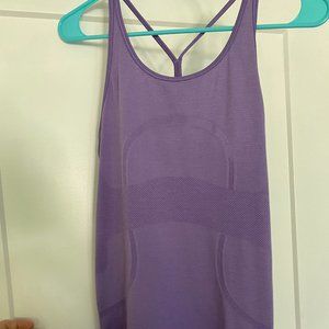 Lululemon purple tank top- size 6, practically new